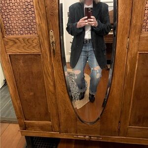 Vintage Marks & Spencer Italian Fabric Blazer 42Ror women’s 12/14